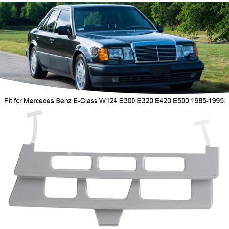 Pare-chocs avant Mercedes-Benz Classe E W124 E300 - Cache-remorque 1248800105 (1/5)