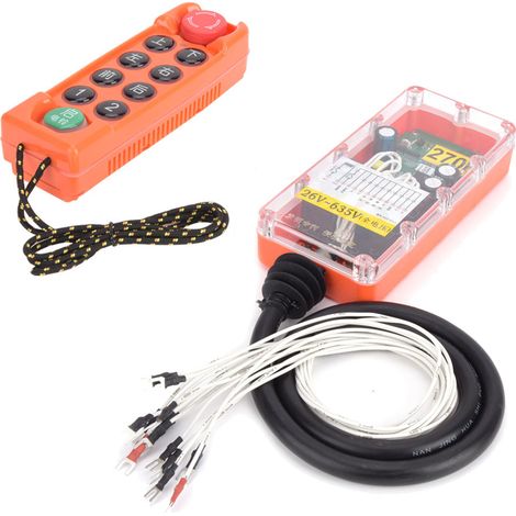 H23 C+E Contrôleur à distance pour grue de levage industrielle 1 émetteur 1 récepteur (26-635V) (1/5)