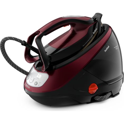 Tefal Pro Express Protect GV9230 centro de planchado negro borgoña