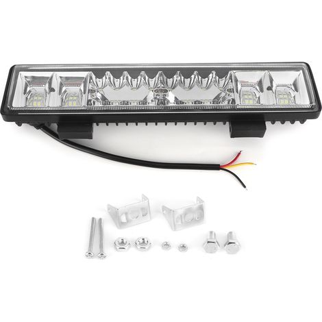 Barre Lumineuse LED Universelle 56 LED Phare de Travail Spot 6000K pour Jeep Camion Remorque Quad Bateau (1/5)