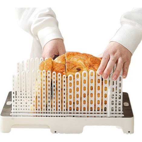 Zusammenklappbarer Brotschneider, multifunktionale Toastform, Brotschneidewerkzeug, Küchenzubehör