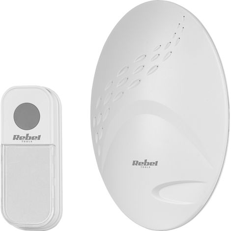 Sonnette sans fil pour portail d'entrée, longue portée, Rebel Ellipse (1/2)