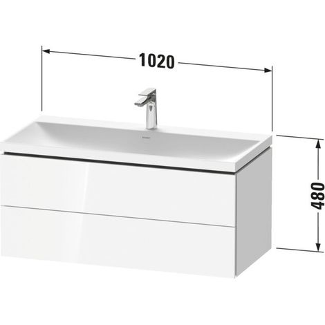 Duravit LC6952O55550000 LC cs WH 1000x480x480 Ei marbré (1/2)