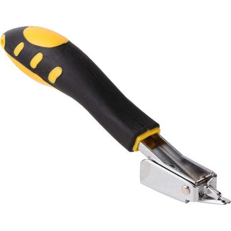 Pince arrache-clous robuste et enleve-agrafes durable pour sellerie, poignée caoutchouc, outil multi-usage à main (1/5)