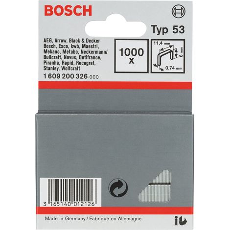 1609200326 - Graffetta a filo fine tipo 53 11,4 x 0,74 x 6 mm