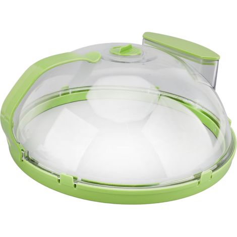 Couvercle multifonction pour micro-ondes four alimentaire extérieur frigo en PC transparent hermétique anti-projections thermorésistant 1 pièce (1/5)