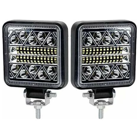 BR-Vie 102W Phare de Travail à LED 10200LM Feux de Recul Led 12v, Phare Led Projecteurs pour voiture, tracteur bateau, 12-24v camion, 2 pcs (1/5)