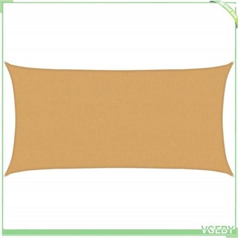 Voile d'ombrage - FAFEICY - 4002030 - Rectangulaire 2x3,5 m - 160 g/m² - PEHD anti-UV (1/5)