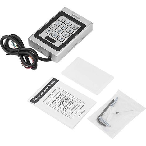 Système de contrôle d'accès sécurisé par clavier avec contrôleur d'accès par carte RFID, indice de protection IP67 (1/5)