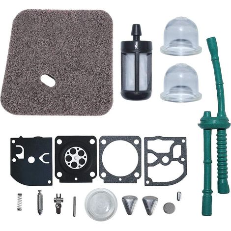 Kit de réparation de ligne de filtre à air et carburant compatible Stihl FS38 FS55 Trimmer RB-100, 4140 124 2800 (1/5)
