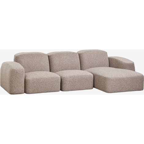 SKLUM Bastian 3-teiliges rechtsseitiges Chaiselongue-Modulsofa (1/5)