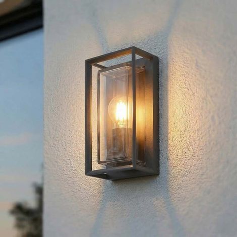 [NEUWERTIG] B-Ware Arcchio Außenwandleuchte Ismera LED Gartenlampe mit Bewegungsmelder IP65 (1/2)