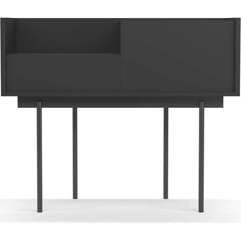 Recibidor modelo 671 acabado grafito, 84cm(alto) 98cm(ancho) 31cm(prof.) (1/4)