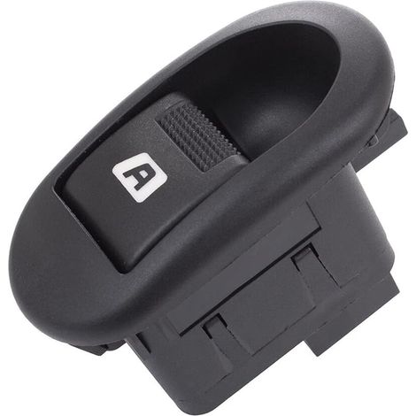 Bouton Leve Vitre Bouton Commande Interrupteur de Leve Vitre Avant Droit Compatible avec C2 C3 1007 6554.L7 96401469XT (1/5)