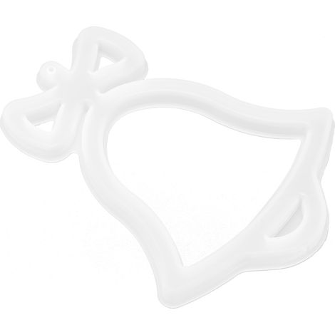 Moule en silicone pour résine, idéal pour Noël. Formes variées, décorations de Noël pour chambre, étiquette CarBell. (1/5)
