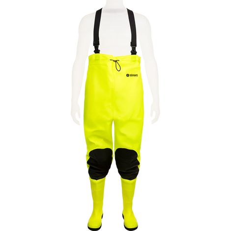 Cuissardes Hi-Vis avec bottes de s'Š¢curit'Š¢ S5 (1/5)