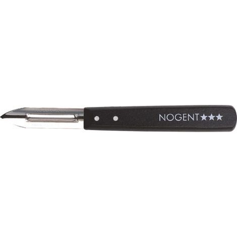 20 Sparschäler mit 2 Klingen, Schwarz Jet, Classic Holz - Nogent