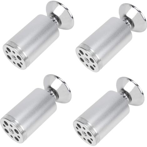 de 4 pieds de meuble ronds r glables en alliage d aluminium (1/5)