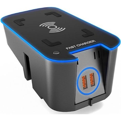 Chargeur sans fil Qi pour voiture Volvo XC90 S90 XC60 VC60 2018-2020 (1/5)