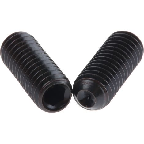 Vis sans tête, M6 x 16mm, tête Jeu de douilles hexagonales, en Acier Vis sans tête ( Prix pour Boîte de 100 )