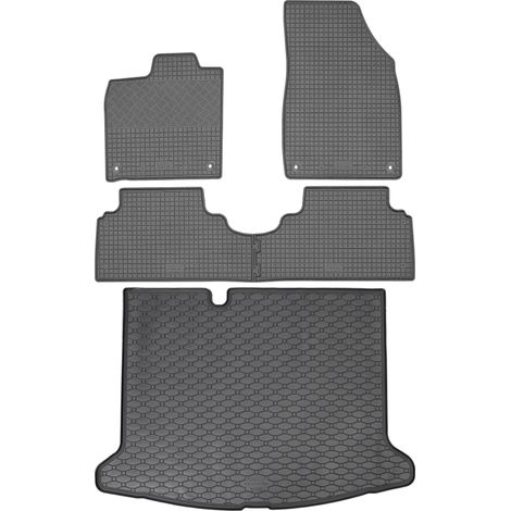 Maletero RIGUM 437287 + Alfombrillas RIGUM 905151 - Volkswagen ID.3 Crossover desde 11.2019, Delanteras AV2 - INSTALADAS