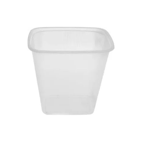 Contenitore per insalata rettangolare in PP da 500 ml, 100 pezzi in SUP (1/5)