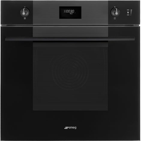 Smeg Linea Forno SO6101S2B3 Nero. Dimensione del forno: Media, Tipo di forno: Forno elettrico, Capacità interna forno totale: 78 L. Posizionamento dell'apparecchio: Da incasso, Colore del prodotto:... (1/5)