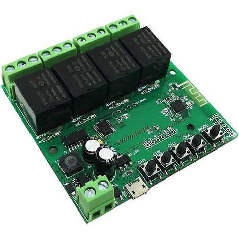 4-Kanal-Smart-Schalter: 4-Kanal-WLAN-Fernbedienungsschalter für Garagentore