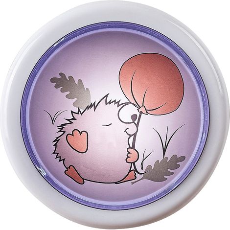 Applique notte bimbi tonda 10cm Riccio LED Hedgy Rabalux (1/5)