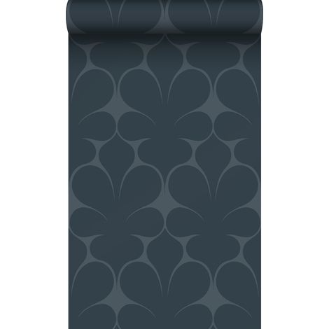 papier peint ornement bleu foncé  - Origin Wallcoverings (1/5)