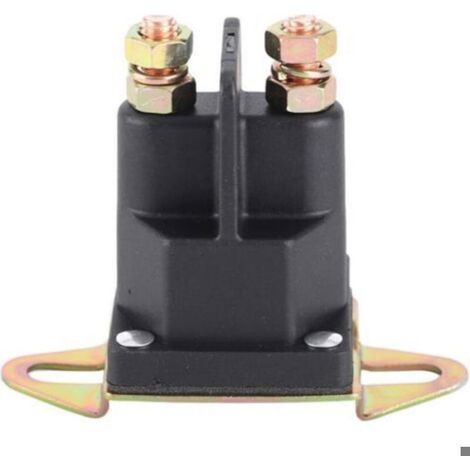Solénoïde de démarreur universel - - 3 pôles - 12V - Compatibilité MTD 109946, 146154, 1753539, AM138497 (1/5)