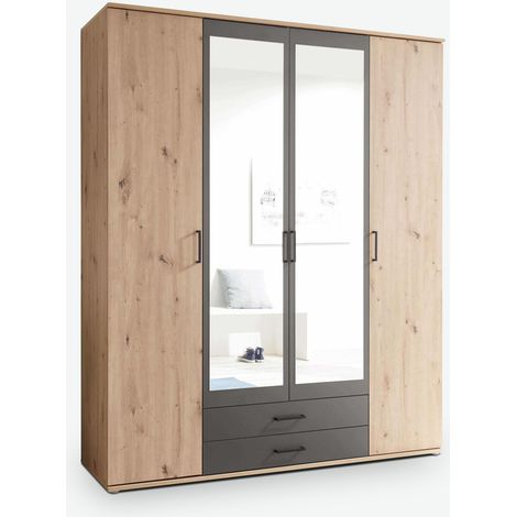 Cremona Legno laminato - Marrone chiaro / antracite (1/4)