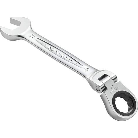 Facom 467BF.7 Knarren-Ring-Maulschluessel Gelenk 7 mm