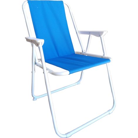 SEDIA PIEGHEVOLE CON BRACCIOLI 53X47X75CM STRUTTUR