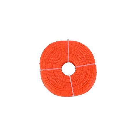Fil de coupe en nylon de 2,4 mm et 120 m, accessoires pour tondeuse Husqvarna, orange (1/5)