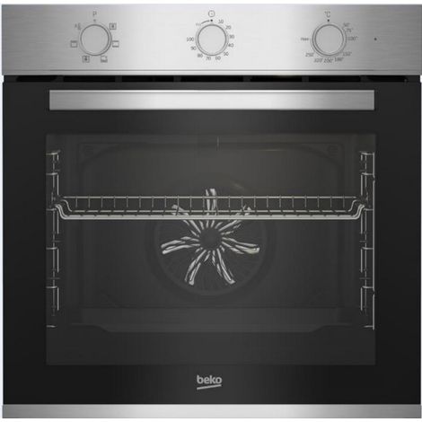 Integrierter multifunktionsbackofen 72l 60cm edelstahl - Beko - BBIE12100XD
