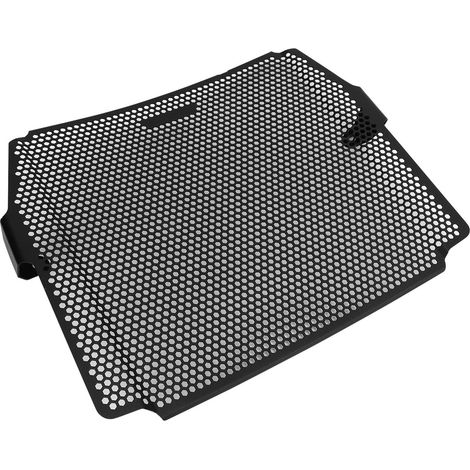 Garde de radiateur noire robuste, protection renforcée antirouille, grille réservoir moto élégante pour 765 RS 2023, treillis de refroidissement résistant, filet de protection étanche. (1/5)