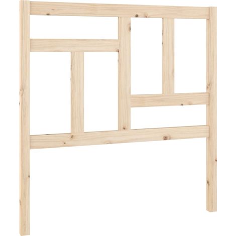 Testiera per dormire accessorio per camera da letto 95,5 x 4 x 100 cm in legno di pino massiccio TDL0205886