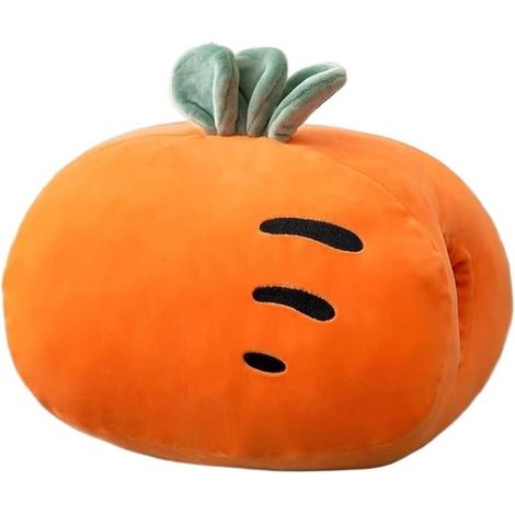 Cuscino termico per le mani in tessuto elastico, stile borsetta, ideale per l'ufficio, per il riposo, per la scrivania, per l'inverno (arancione) (1/4)