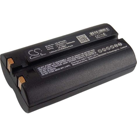 vhbw batteria compatibile con Sony 550039-100, 550030-000, 550039-000, CMD-X1000 lettore di codici a barre, POS (3400mAh, 7,4V, Li-Ion)