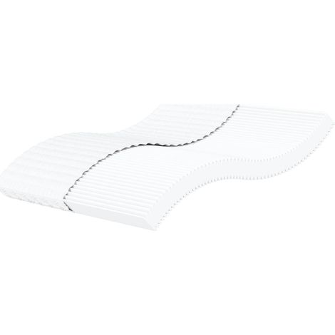 Matelas en mousse blanc 200x200 dureté H2 H3 (1/5)