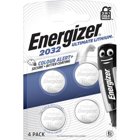 Energizer Knopfzelle CR 2032 3 V 4 St. 235 mAh Lithium E304206100