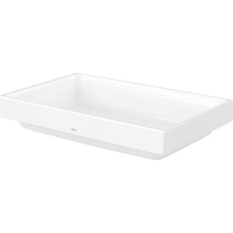 TOTO CS lavabo à poser, sans trou pour robinetterie, avec