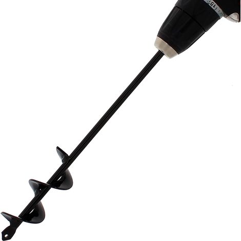 Broca de barrena Ø 4 cm para taladro y atornillador - Longitud 30 cm