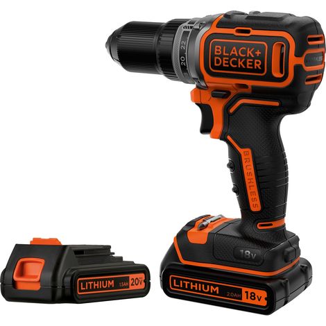 Black+Decker BL186K1B2-QW trapano avvitatore senza fili nero (1/5)
