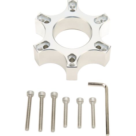 Bague d'adaptation de joint de moyeu de roue 70 mm, plaque d'adaptation de volant, bague d'adaptation de joint de roue en alliage d'aluminium pour Thrustmaster T300RS Ferrari 599 P310/R383 (1/5)