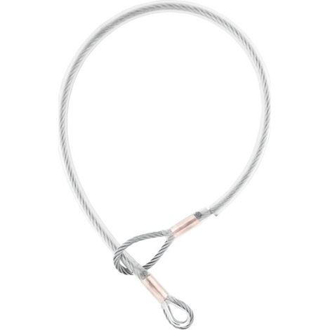 Anclaje permanente tipo "corbata" de cable de acero 200 cm