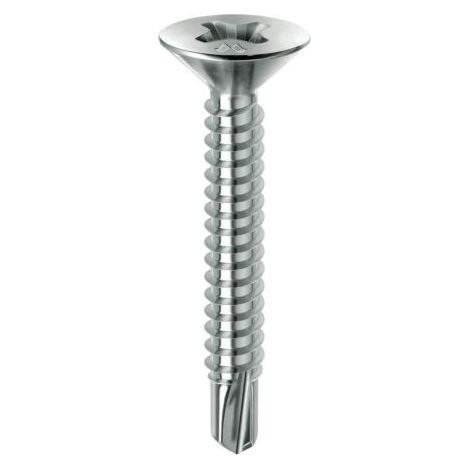 Vite Autoperforante Drillex zincata bianca - TSP a croce - Misure: 3.9x25 mm - 500 pz