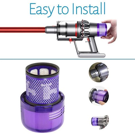 2 Unidades Filtro para Dyson V11 Filtro Lavable Compatible con Dyson V11 Animal/Torque Drive/Complete Aspiradora (1/5)
