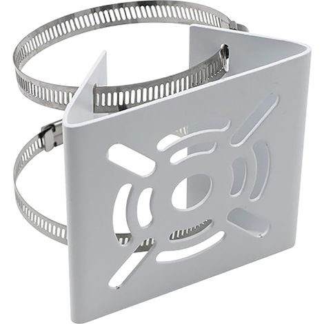 STAFFA DI MONTAGGIO AD ANGOLO PER TELECAMERE DI SICUREZZA mm 112 x 106 - PROXE